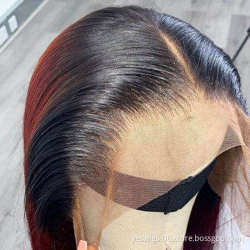 Yeswigs Wholesale Lace Frontal Closure Wig Raw Mink Indian Virgin Human Hair Full HD Lace Front Wig Pre Plucked Natural Hairline